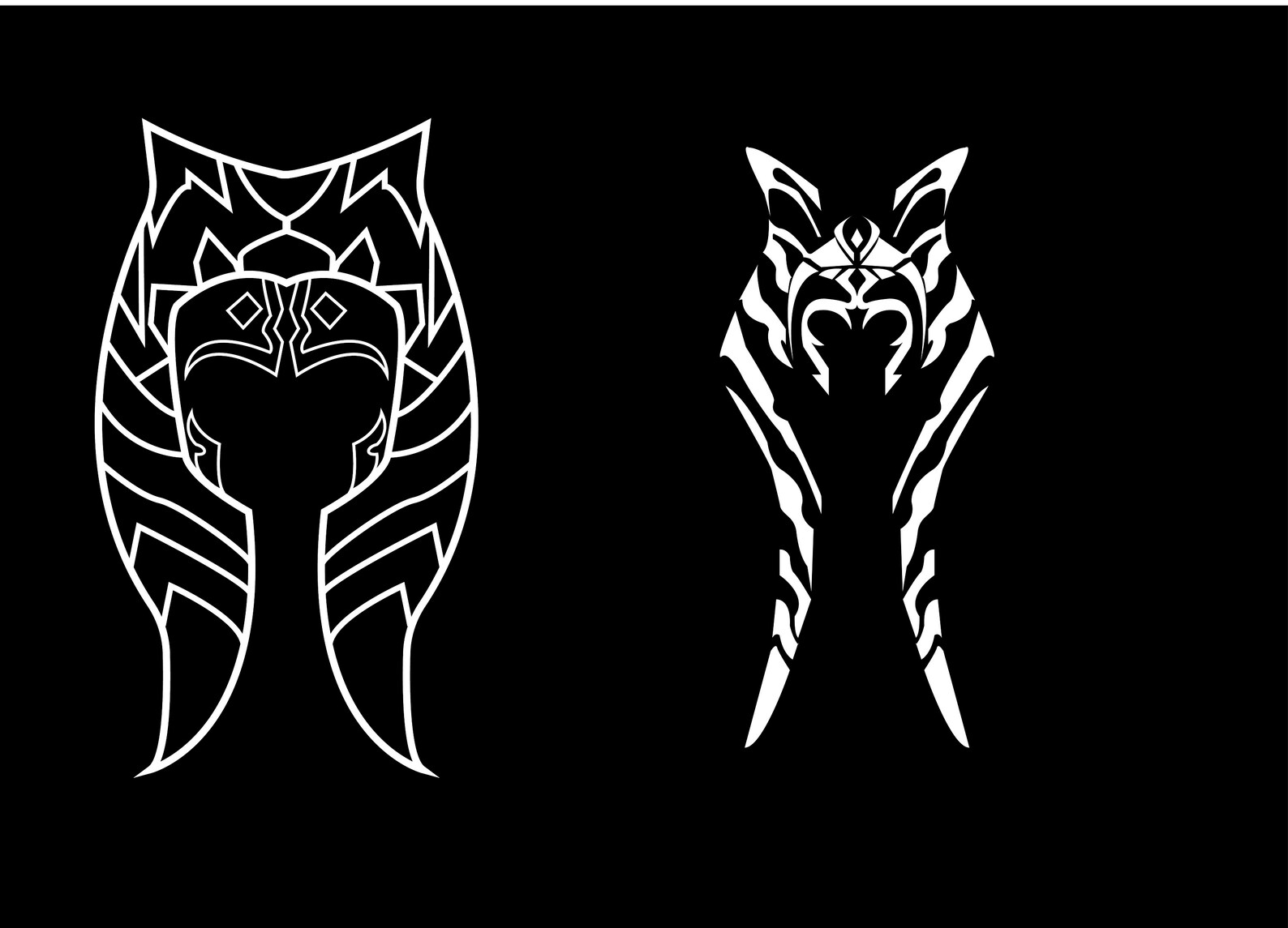 Ahsoka Tano SVG vector file star wars Mandalorian Ahsoka Etsy