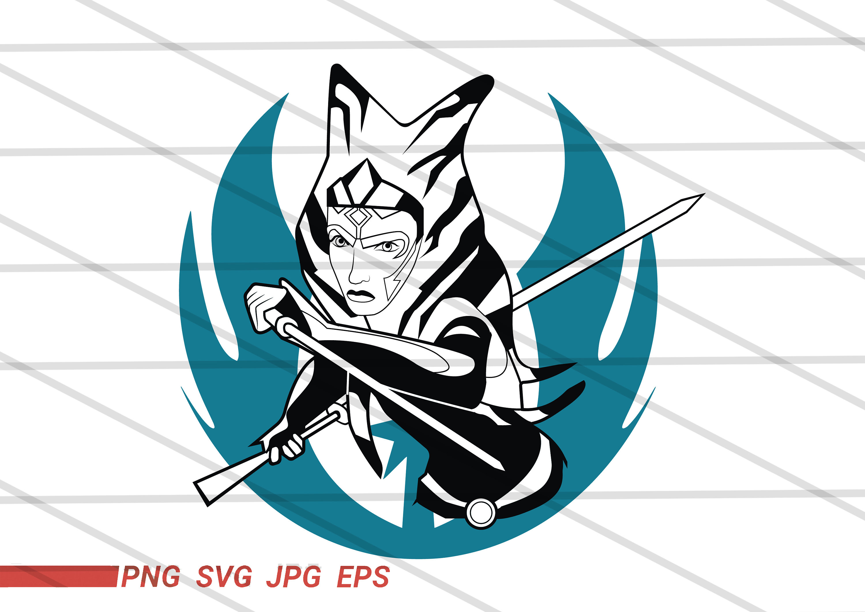Ahsoka Tano Svg File