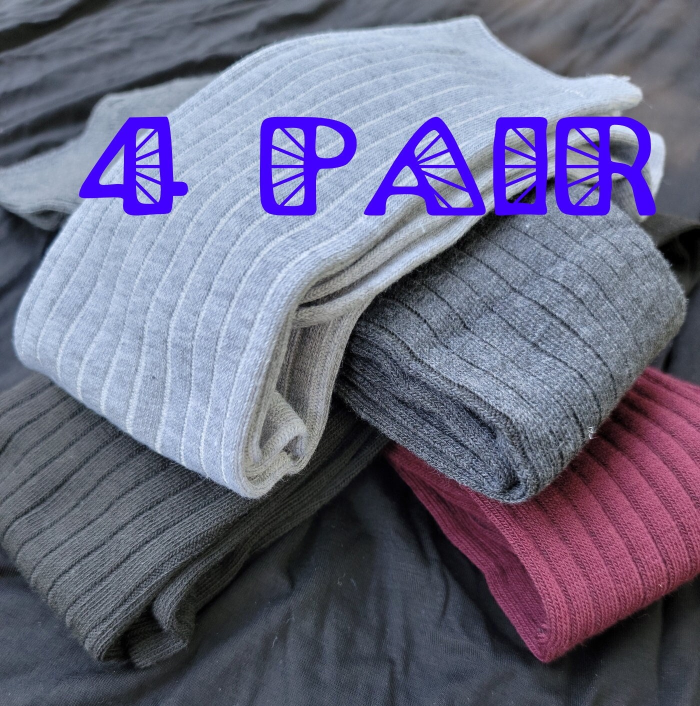 designer thigh high socks