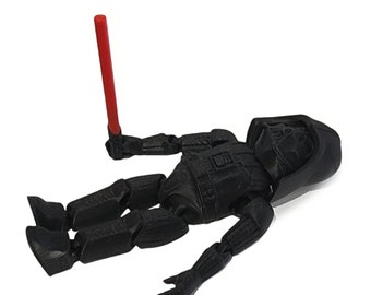 Articulated Darth Vader fidget toy Stocking stuffer