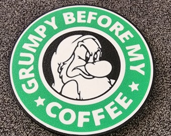 Grumpy before my Coffee  Coasters