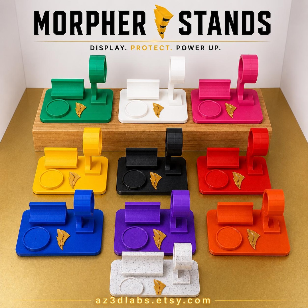 Power Rangers Morpher Display Stand | Lightning Collection Coin