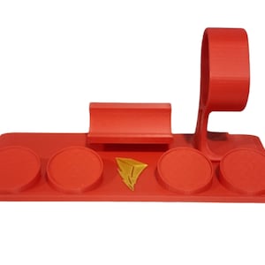 Power Ranger Lightning Morpher, coin and communicator stand 3D Printed | STAND ONLY