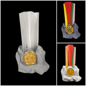 Zeo Crystals 3d printed replica