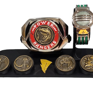 Power Ranger Legacy Morpher, coin and communicator stand 3D Printed | STAND ONLY