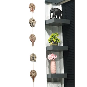 Yoga Toran Door Hanging Toran for Diwali Toran Mandala Wall Art Decor Devotional Gift Wall Art Home Decor Art Hanging Yoga Accessories