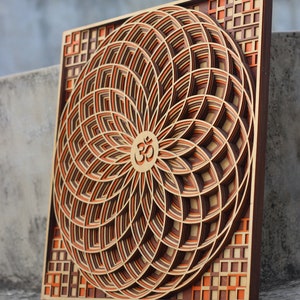 Om Mandala WallArt