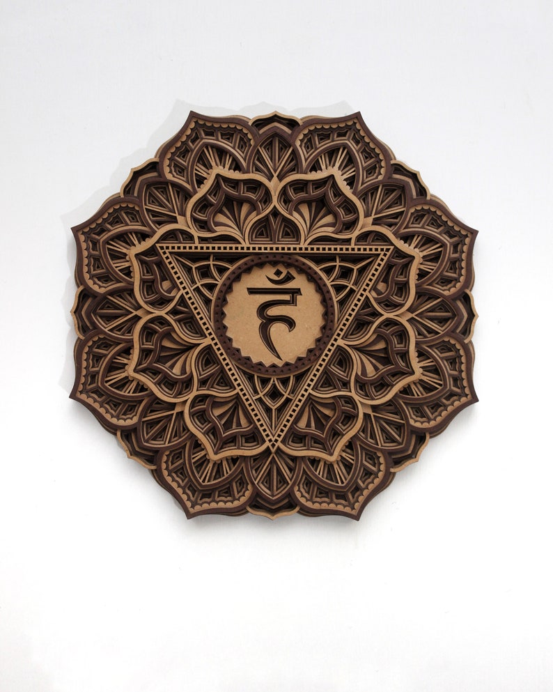 Wooden Mandala Wall Art Living Room Décor Spiritual Wall Décor - Etsy