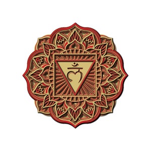 Chakra Mandala Wall Art for Living Room Housewarming Gift Spiritual Art Home Decor Art Wooden Wall Art Living Room Décor Wall Hanging Art