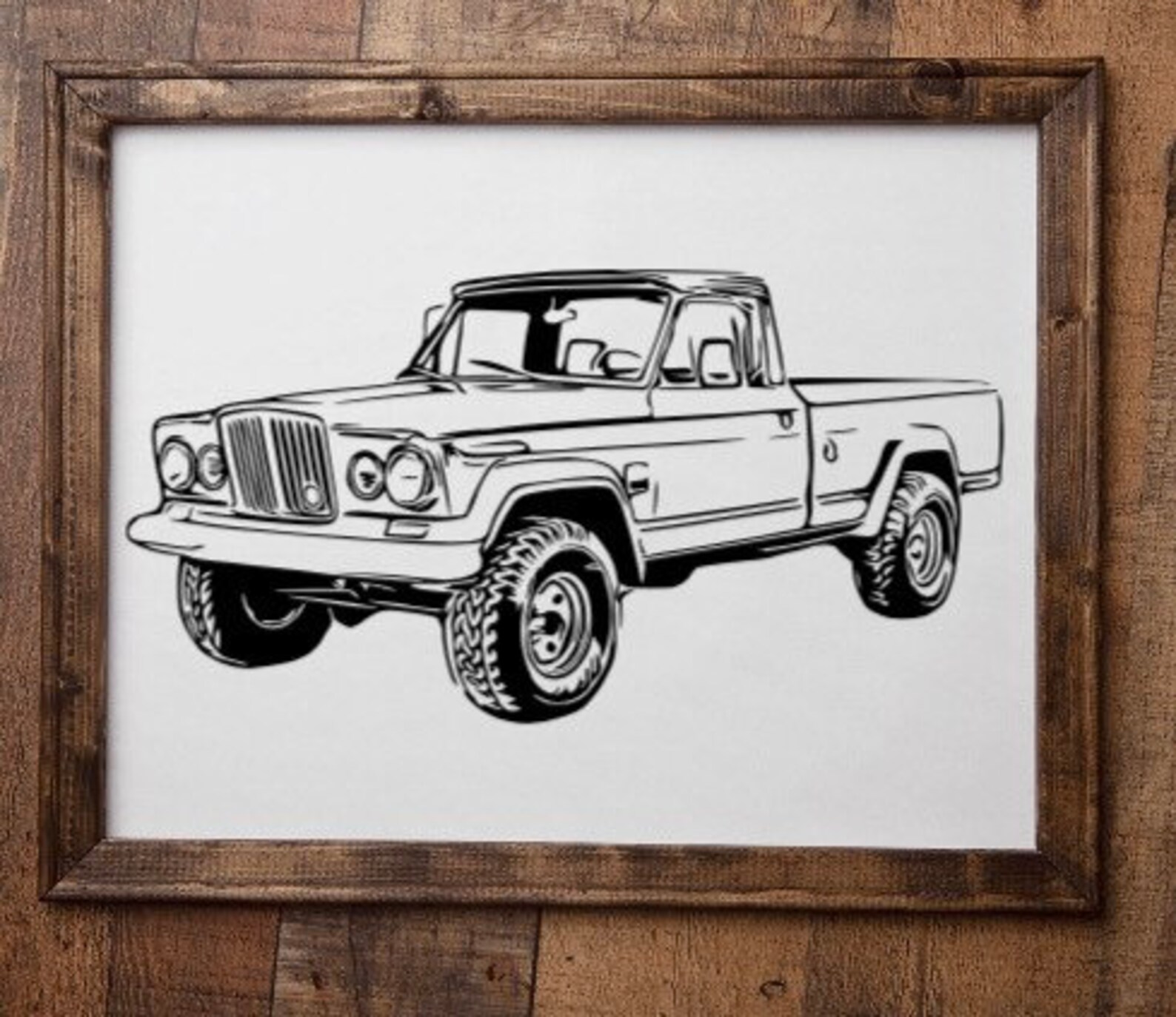 1967 Jeep Gladiator decal or Stencil Etsy
