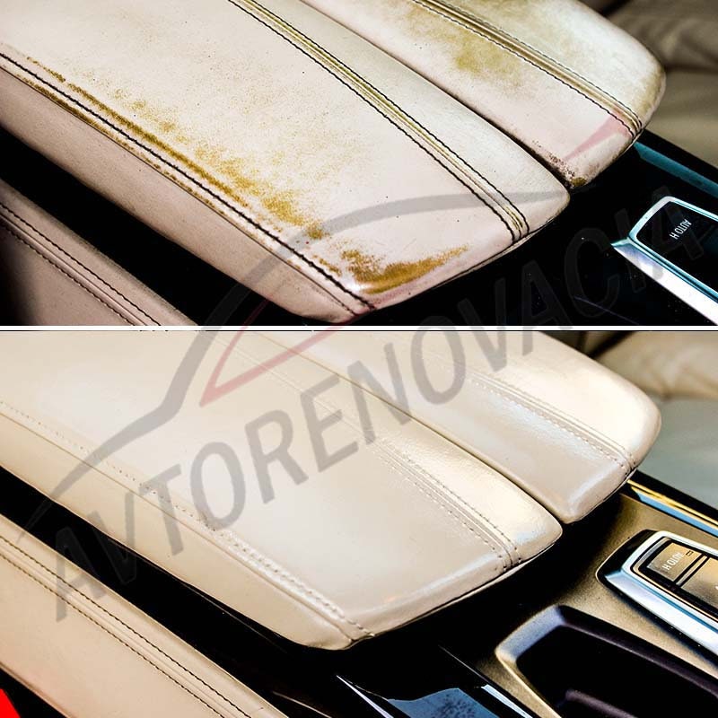 Colored Leather Steering Wheel Repair Kit With Cleaner Light Etsy