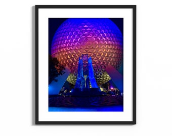 Spaceship Earth | EPCOT | Disney World | Wall Art | Photography Print