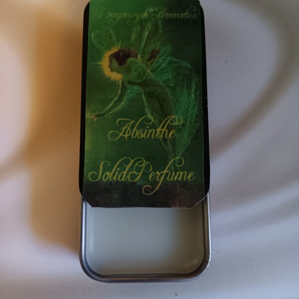 The Green Fairy! Absinthe Solid Perfume