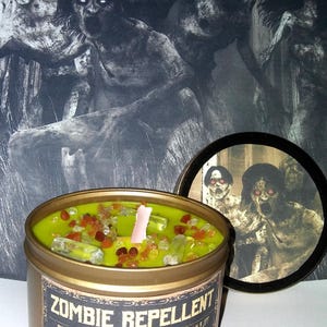 Zombie Repellent Candle