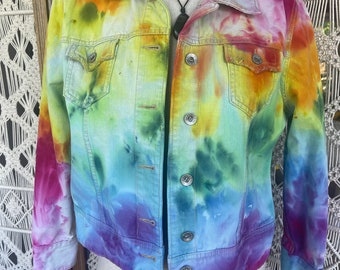 Rainbow sherbet jacket