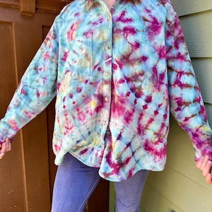 Cosmic Cowgirl -Women’s Flannel XL