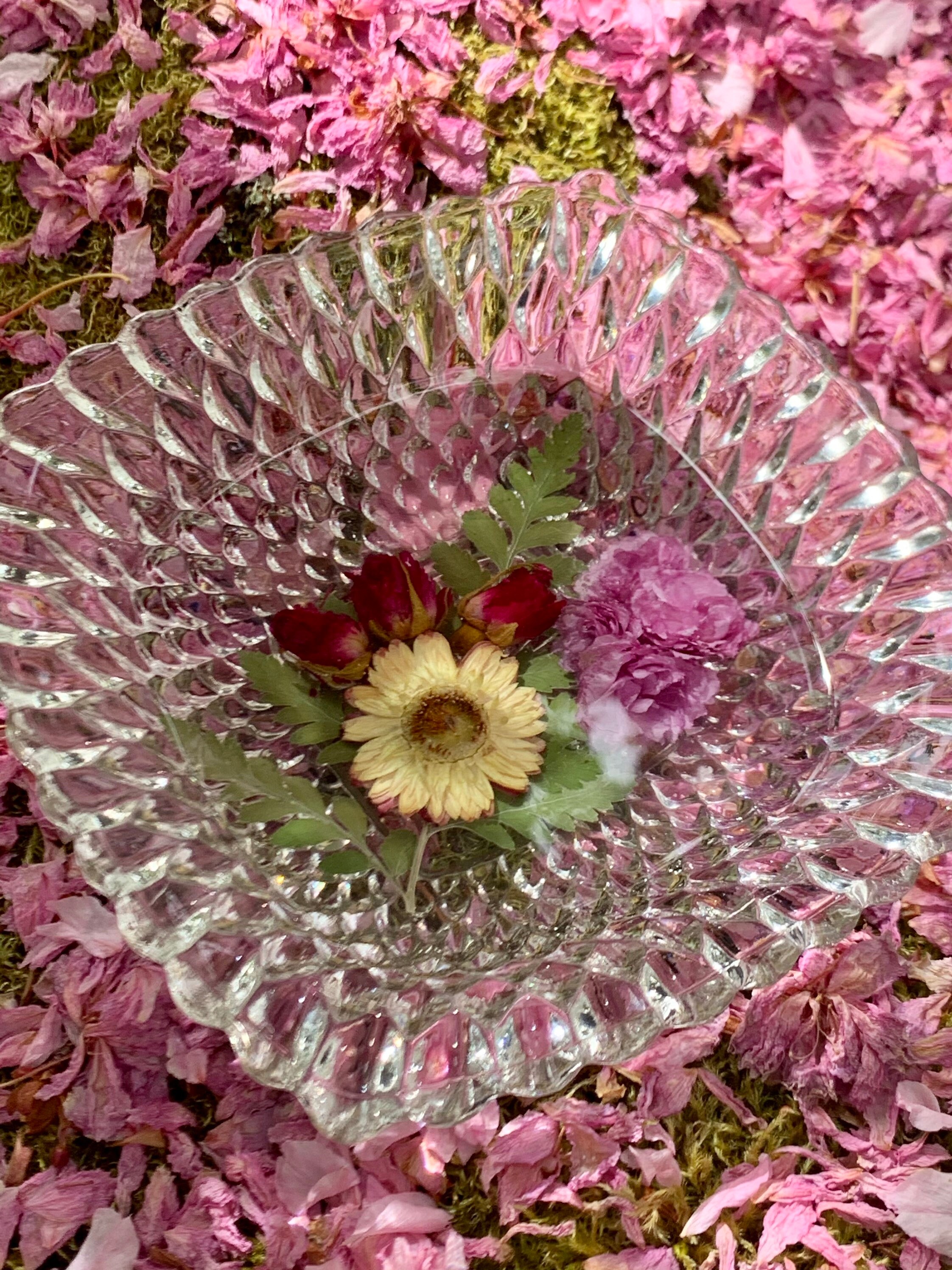 Plato de jardín de flores | Etsy