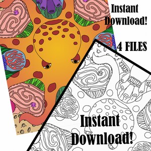 INSTANT DOWNLOAD Ocean Theme Coloring Pages