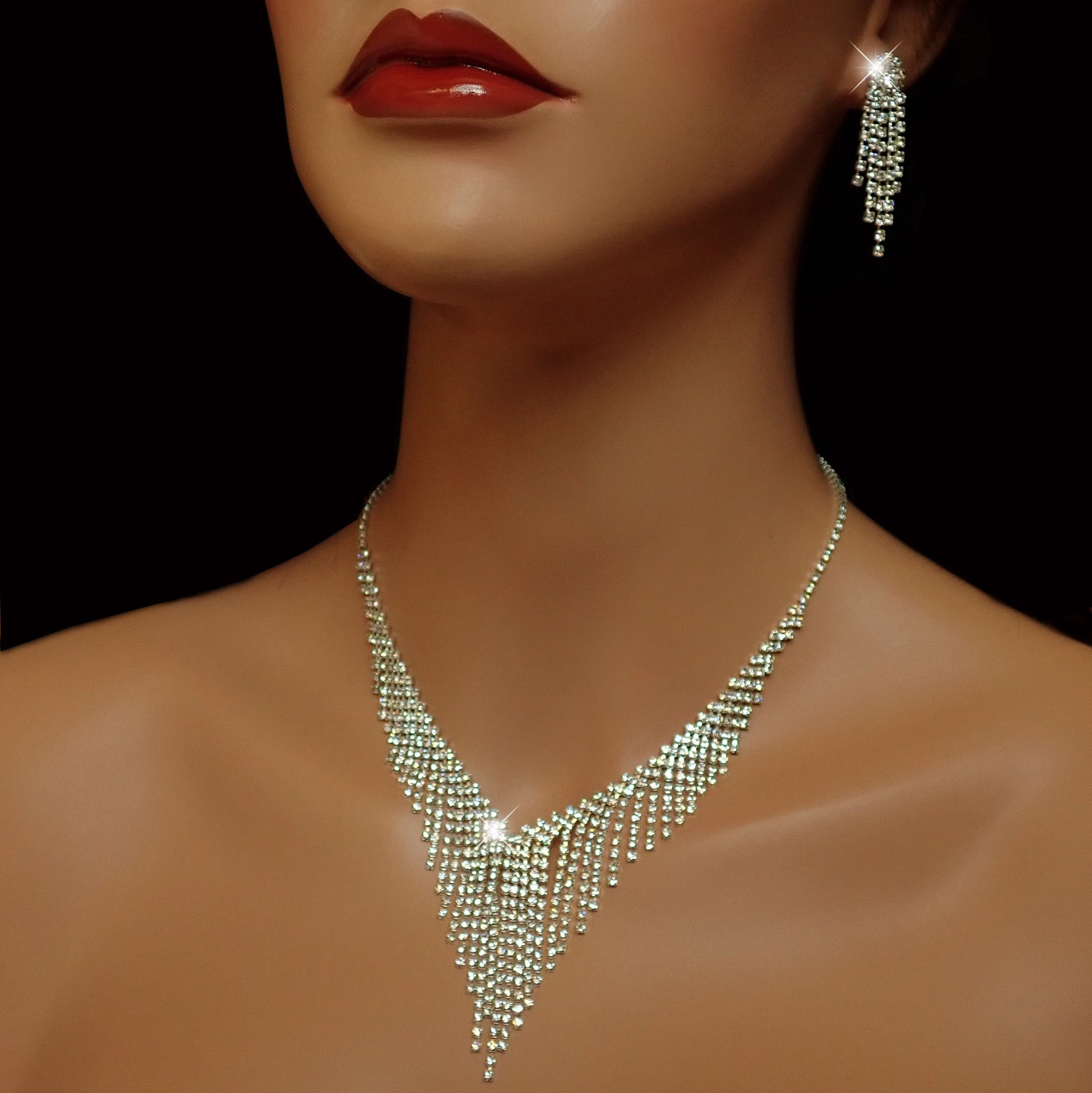 Simple store prom necklaces