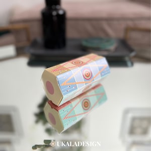 Pastel Rainbow Dholki Favour Boxes, Mendhi Dhol Wedding Favours, Asian/Desi Theme Party Decor, Mehndi, Mayoon, Pre-Wedding Party Gifts Box