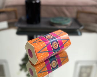 Cajas de regalo de dholki naranja, regalos de boda de mendhi dhol, decoración para fiestas con temática asiática/desi, mehndi, mayonesa, regalos para fiestas preboda, cajas rosas