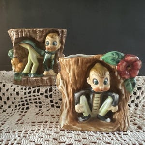 Vintage Planters Pixies set of 2 – ACME China, Made in Japan