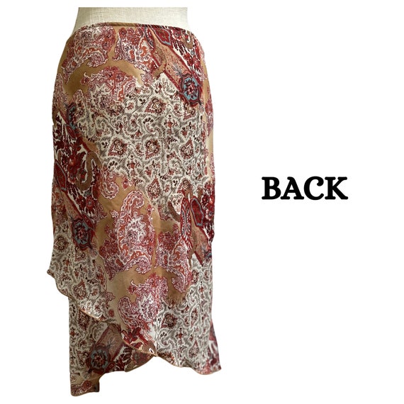 Simple Skirt women's medium - 90s/00s - Multicolo… - image 3