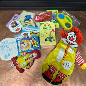 McDonald&#39;s toy lot vintage