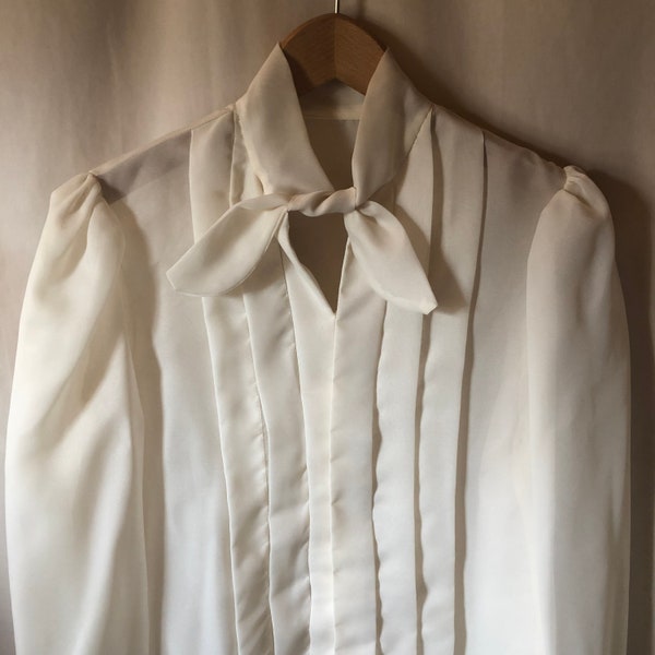 3020027 White Sheer Blouse main image 1