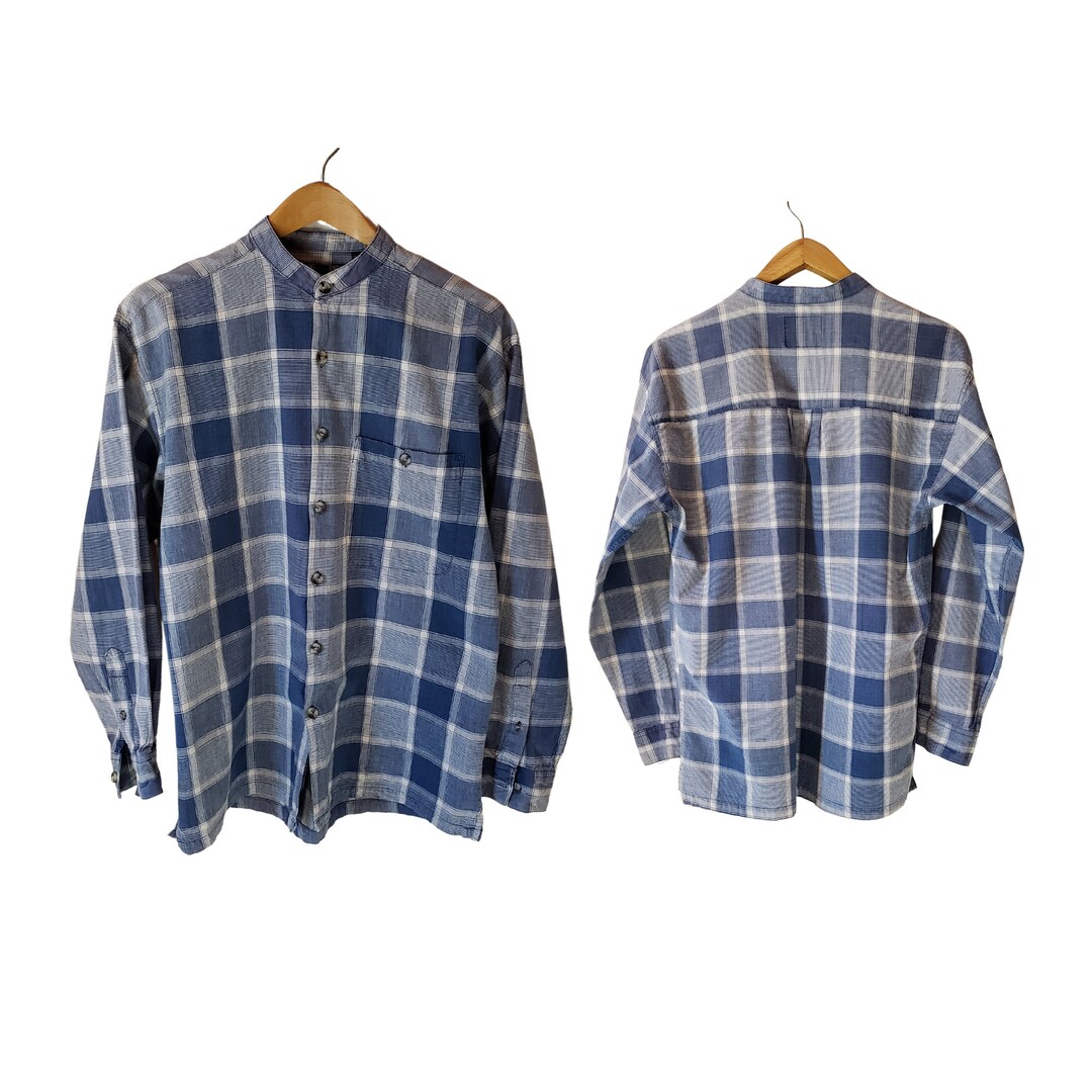 Mens M Button up Shirt 100 Cotton Etsy