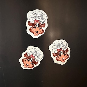 refrigerator magnets 1980&#39;s - set/5 - Earth friendly shop
