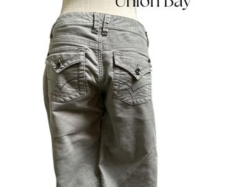 Corduroy Pants Union Bay flare low-mid rise - Women's vintage Clothing Shop