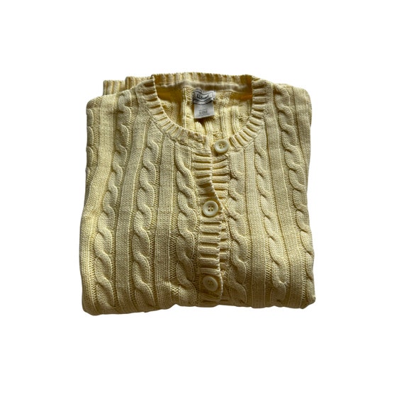 Women's Cardigan S L.L. Bean - 90s Crew neck - Wo… - image 7