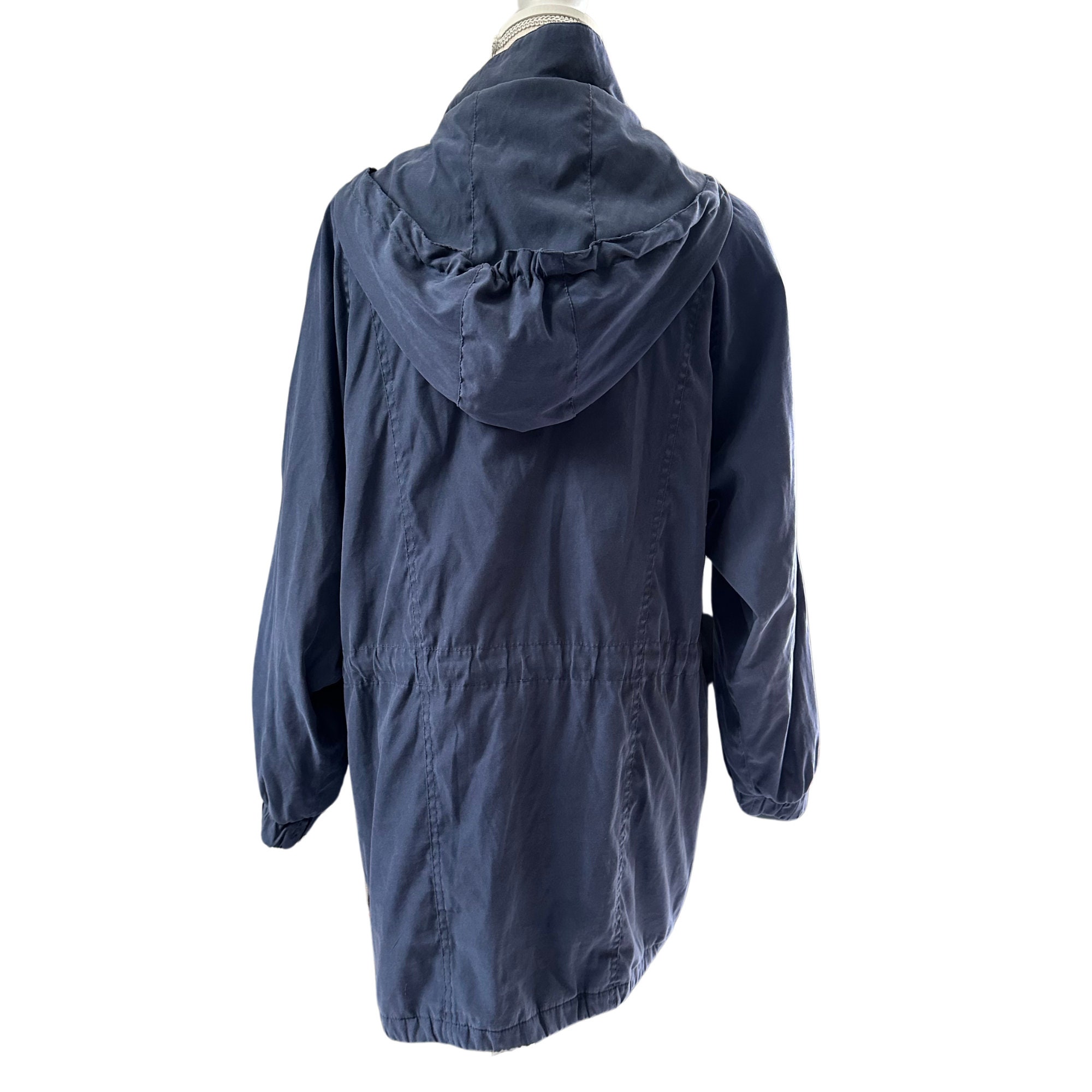 ジャケット・アウター 60s-70s  Navy Fearnought with hood Vintage Jacket - London Fog Raincoat/windbreaker M 80s/90s