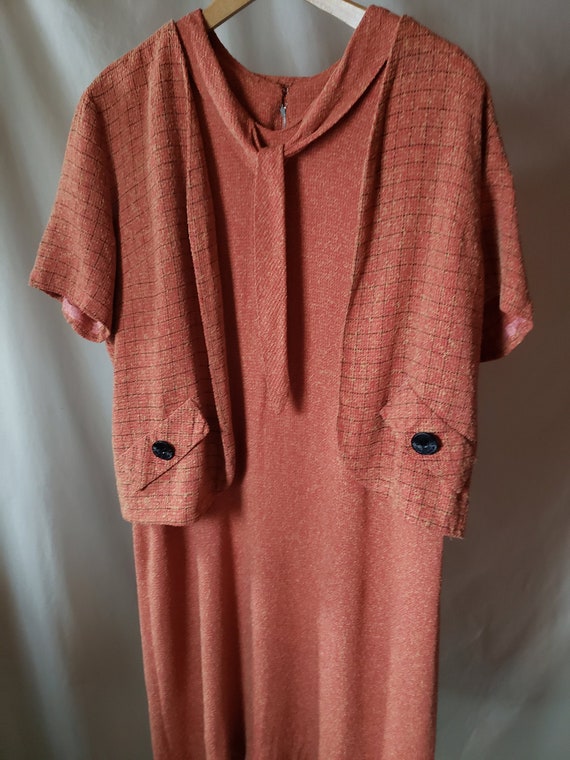 strapless open back dress Kaida Slinky Maxi Dress with Hardware / Burnt Orange | Meshki main image 1