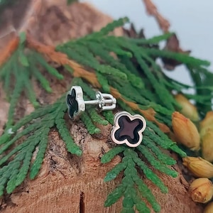 Clover earrings, four leaf clover, irish earrings, lucky earrings, celtic earrings, st patricks earrings