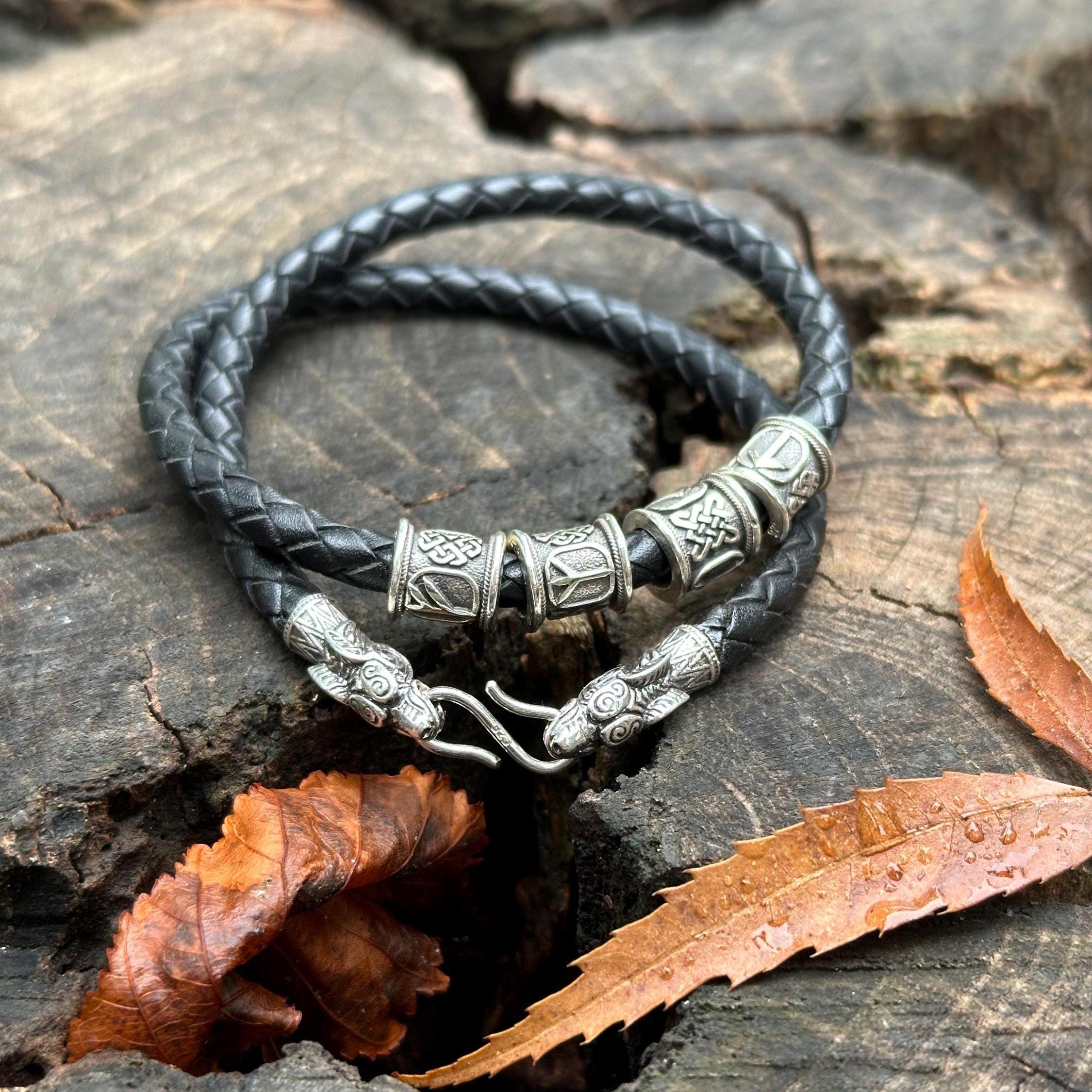 Lupo FaithHeart - Testa Di Lupo In Acciaio, Misure US7-14 Anello Vichingo - Foto 4