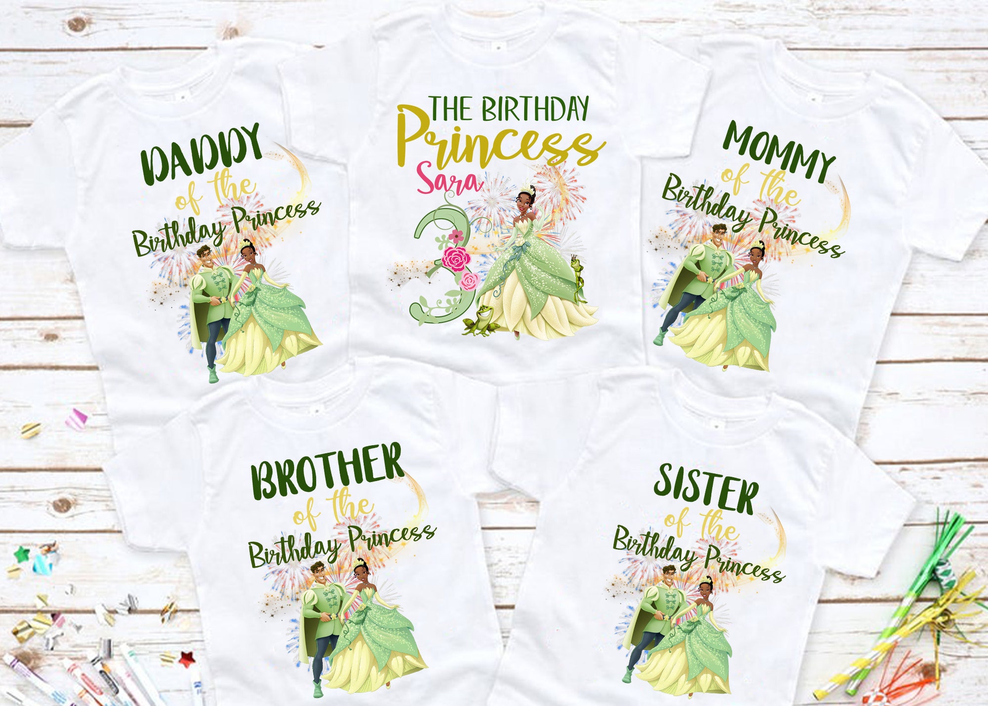 Tiana Disney Birthday Shirt, The Birthday Princess Shirt