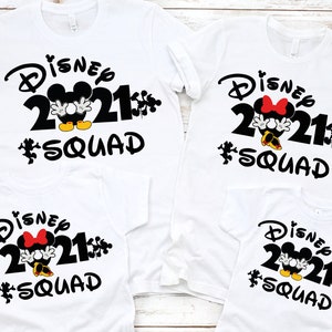 Disney Squad 2021 Shirt-Disney Squad Trip Shirt-Disney Family Shirts-Minnie Shirts-Mickey shirt-Disney Group shirt-Disney 2021 tees-46.47
