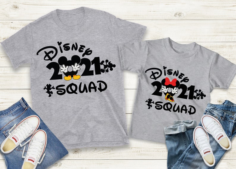 Disney Squad 2021 Shirt-Disney Squad Trip Shirt-Disney Family Shirts-Minnie Shirts-Mickey shirt-Disney Group shirt-Disney 2021 tees-46.47
