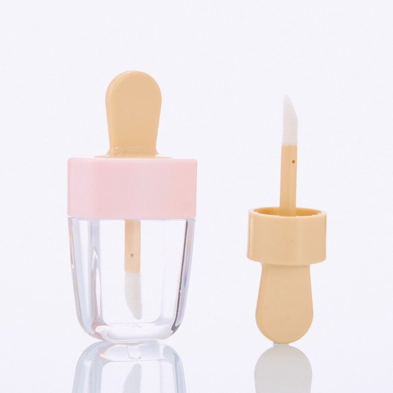 Empty Lip Gloss Bottles Lip Glaze Tube/8ml Pink Cyan or Etsy