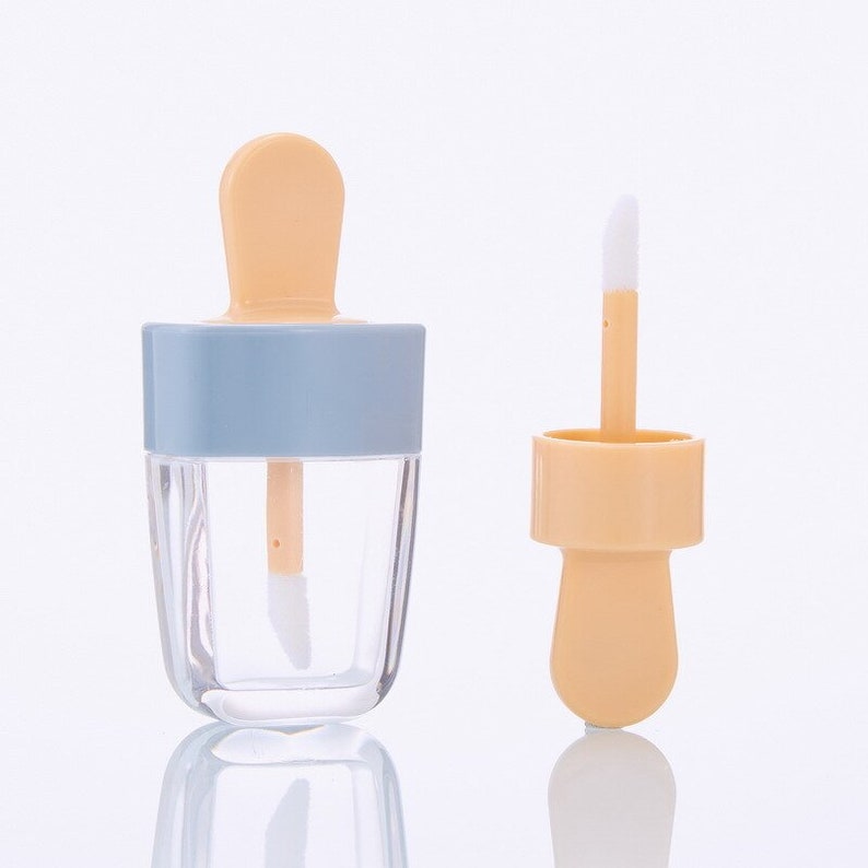 Empty Lip Gloss Bottles Lip Glaze Tube/8ml Pink Cyan or Etsy