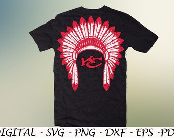 kc chiefs headdress shirt