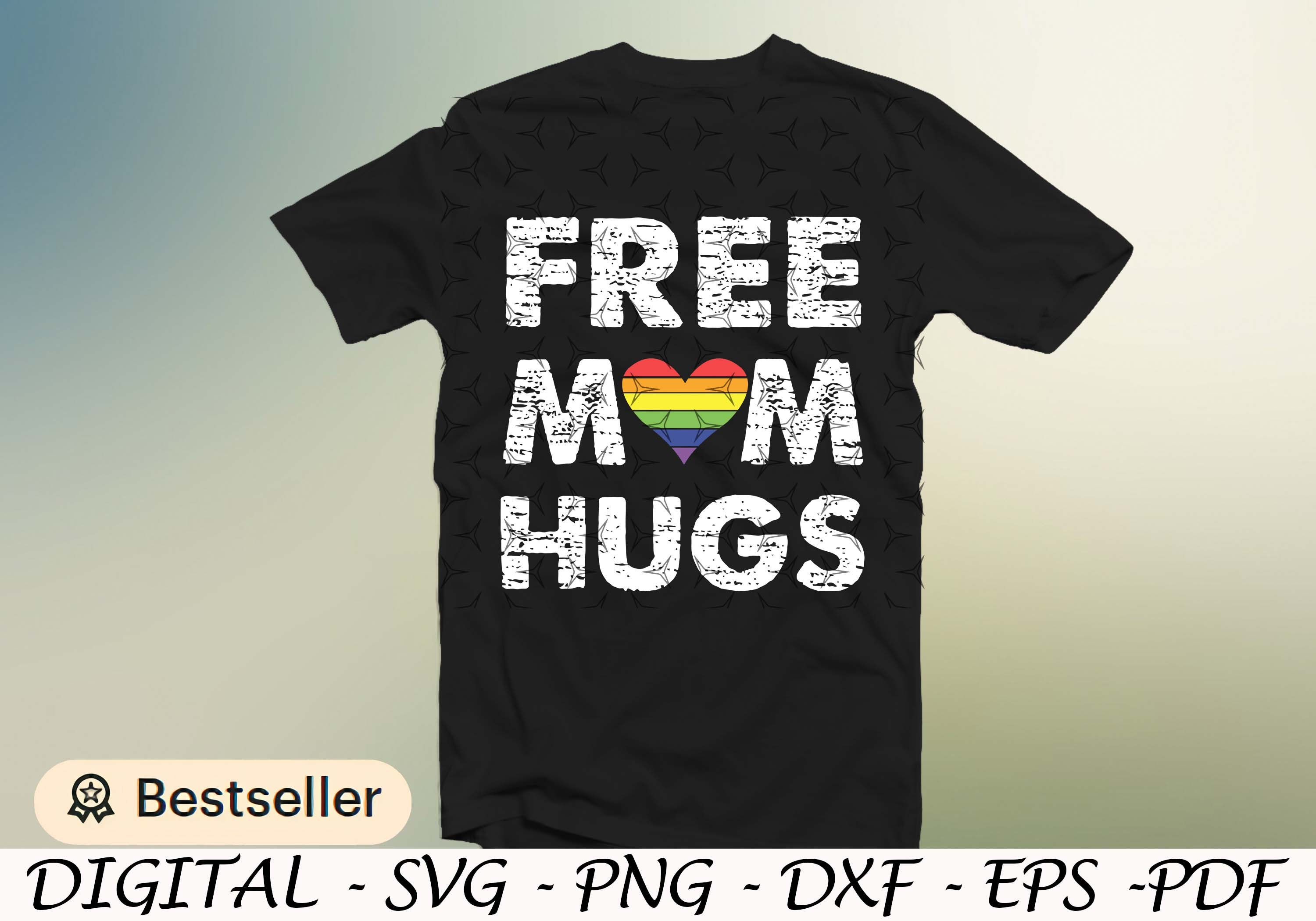 Download Free Mom Hugs SVG Pride Svg Pride Flag Svg Rainbow Flag | Etsy