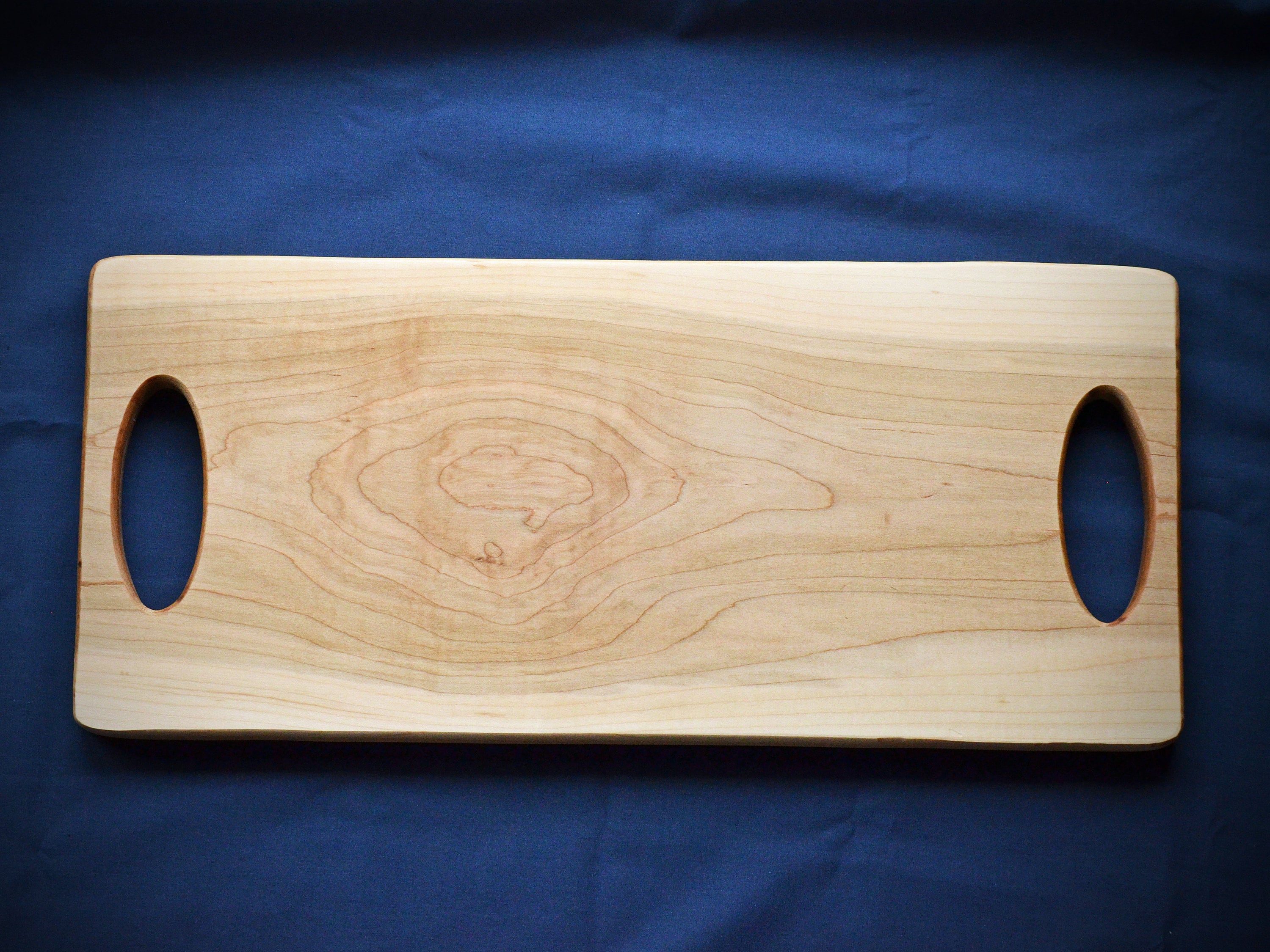 Wooden Cutting Board Long Solid Maple Cutting Board with Etsy