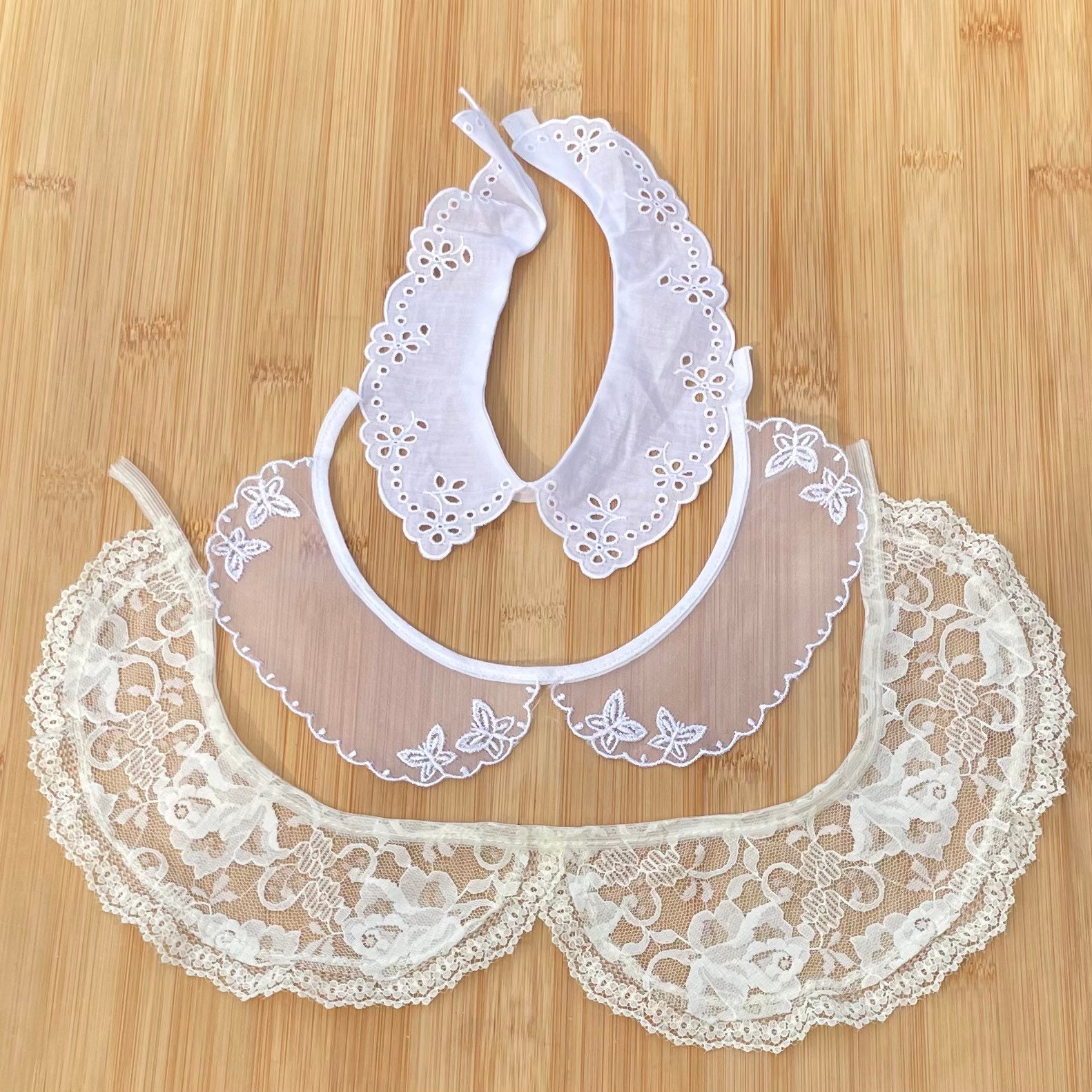 5 Vintage Collars Lace Collar Children's Collars for Etsy