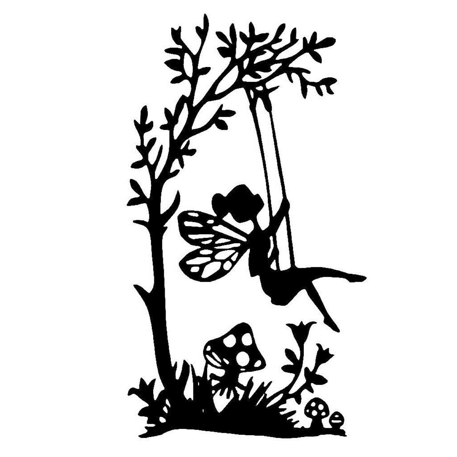 Hada en el árbol pegatinas decoración pared vinilo calcomanías | Etsy