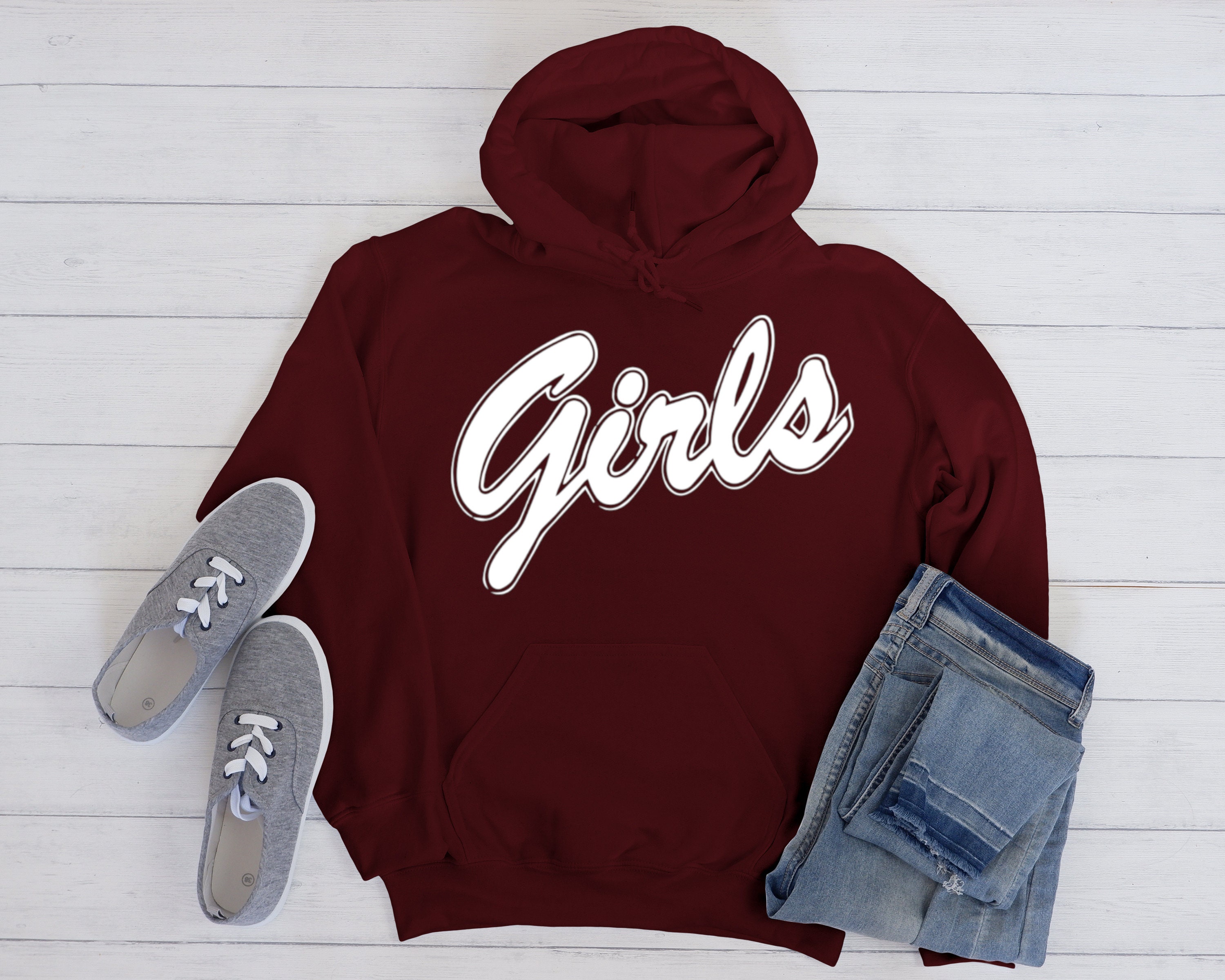 Girls Hoodie Trendy Hoodie Retro Hoodie Vintage Hoodie Etsy