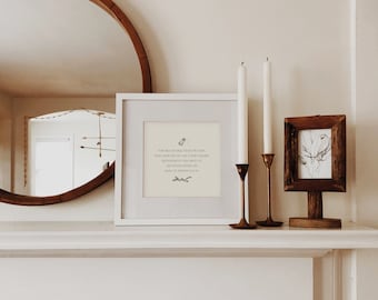 Practical Magic Print | Movie Quote | Minimalist Typography Print | Witch Art | Minimalist Art Print | Mystical Art | Practical Magic Quote