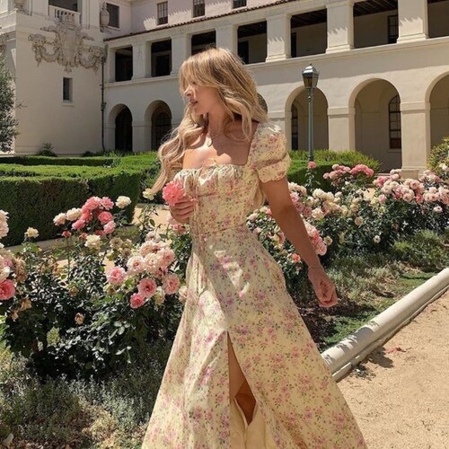 milkmaid dress vintage